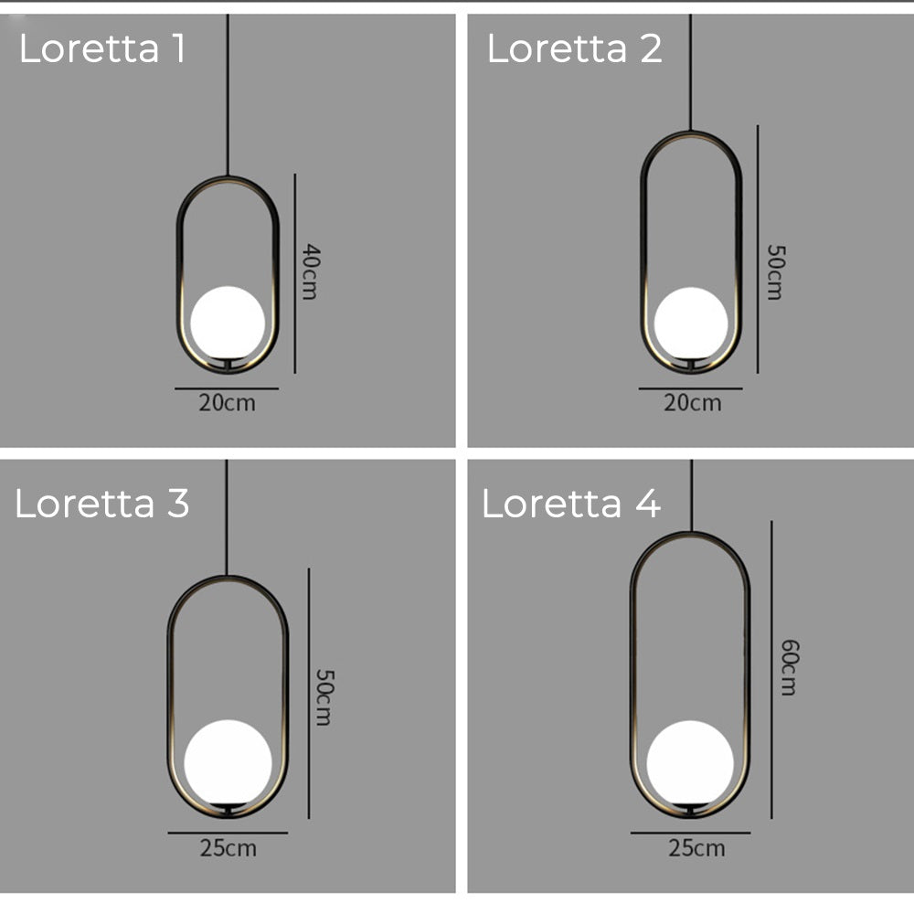 Loretta 1 Light Pendant