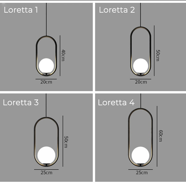 Loretta 1 Light Pendant